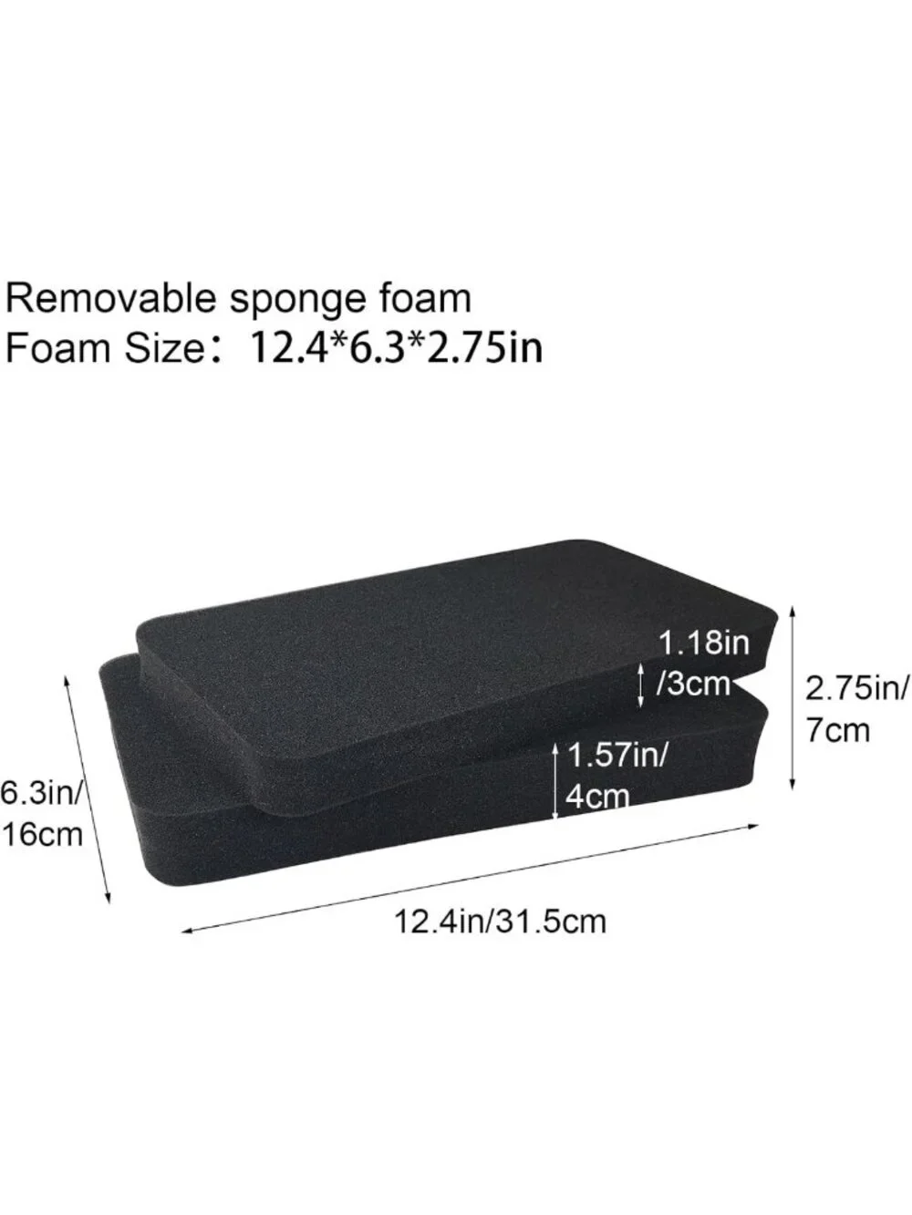 Customizable Foam Hard Storage Case - Protective EVA for Cameras, Consoles